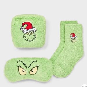 Dr. Seuss Green Grinch Sleep Set
